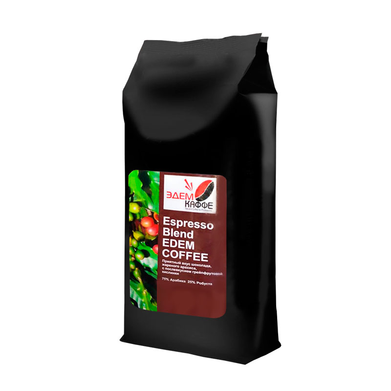Кофе в зернах 1 кг свежей обжарки EDEM COFFEE